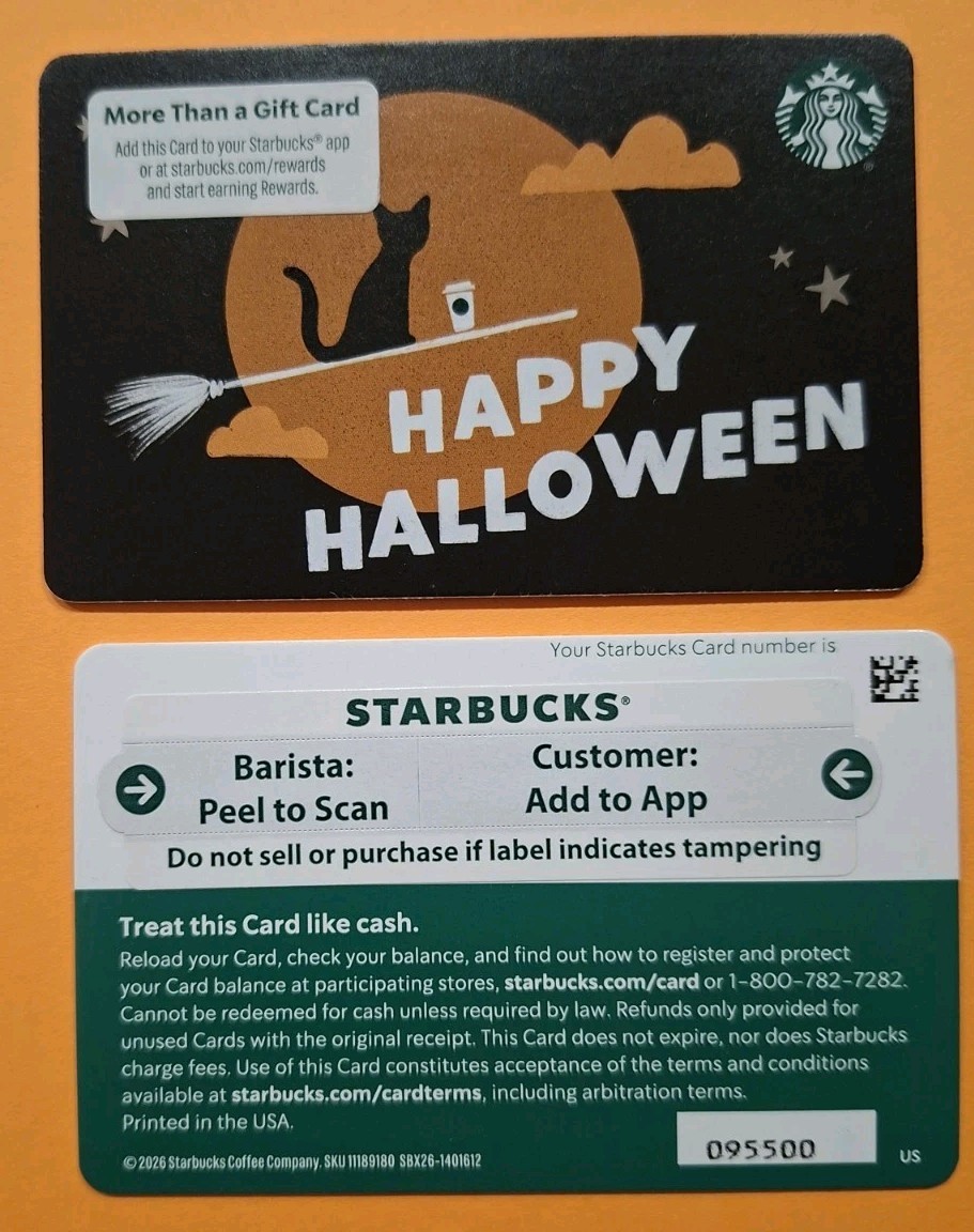 STARBUCKS CARD 2026 \ STARBUCKS CARD 2026 \