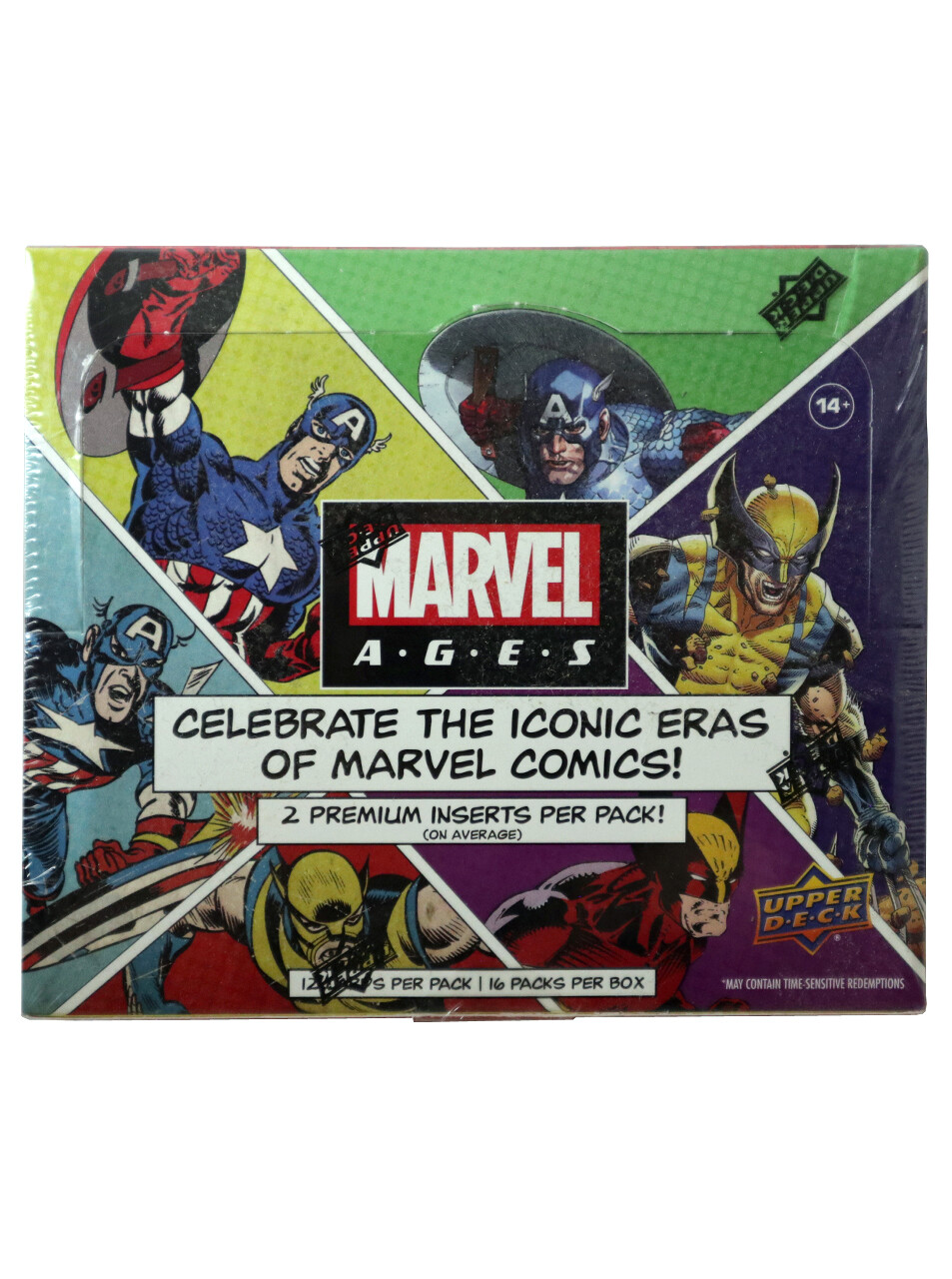 2020 Upper Deck Marvel Ages Trading Cards Sealed Hobby Box