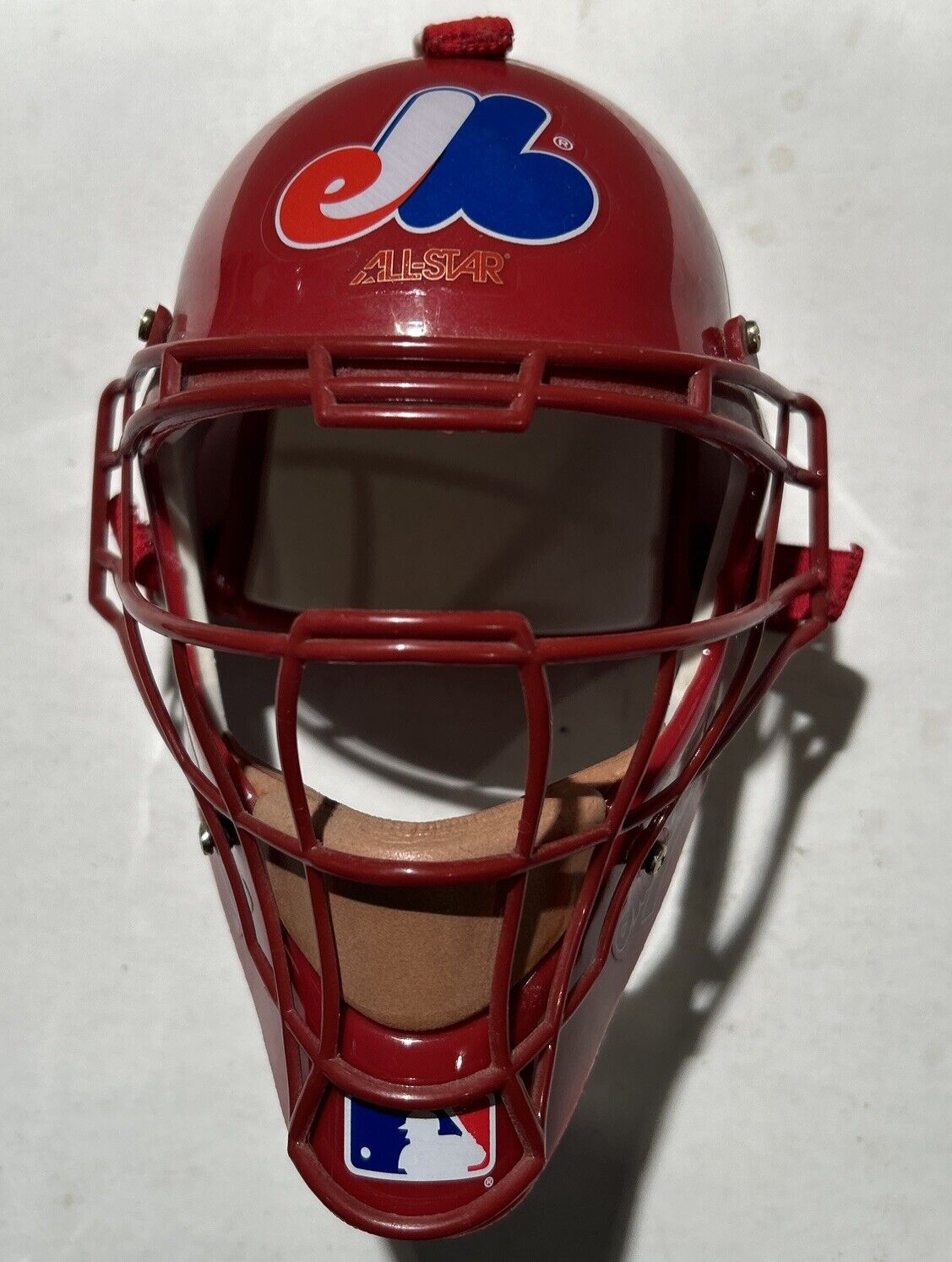 Vintage MLB All-Star Montreal Expos Mini Catcher's Mask-Helmet Replica