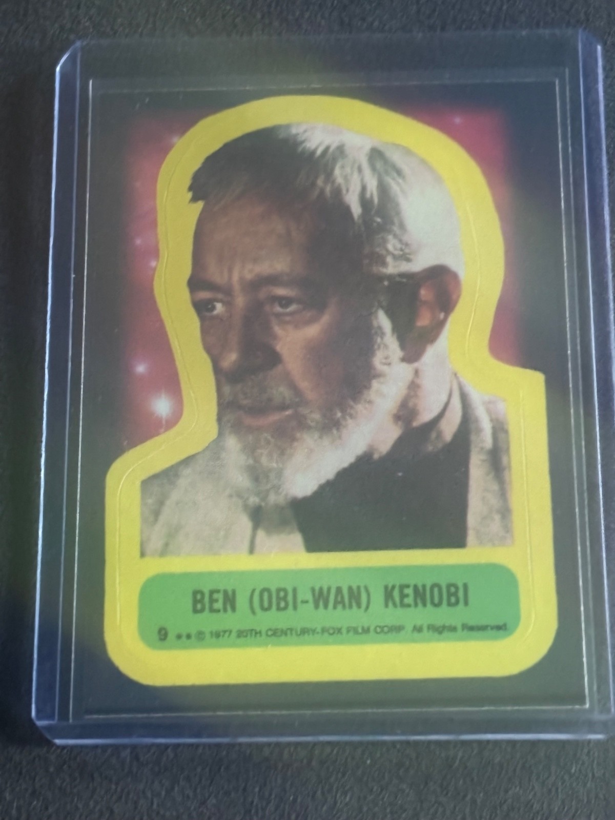 Ben (Obi-Wan) Kenobi - 1977 Topps Star Wars #9 Ben (Obi-Wan) Kenobi - 1977 Topps Star Wars #9