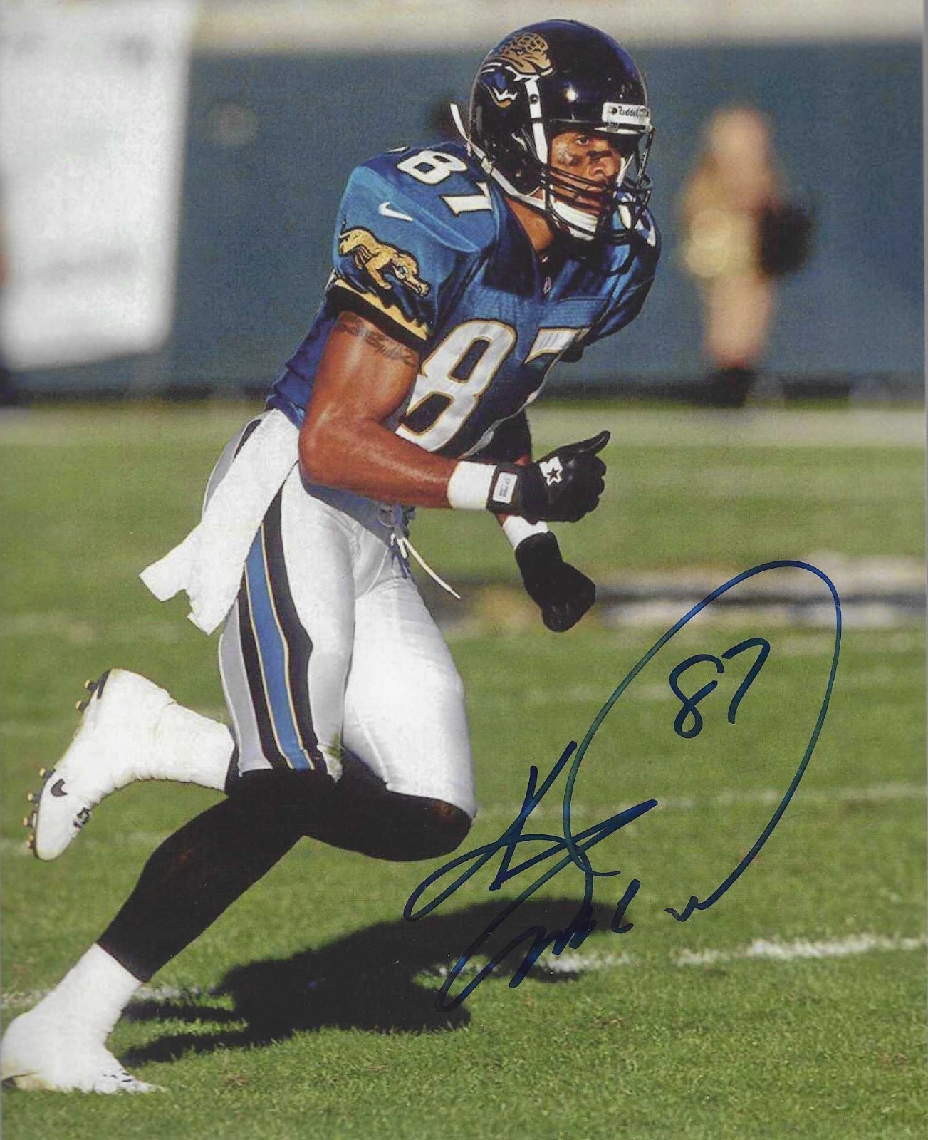 Keenan McCardell Autographed Signed 8x10 Photo - NFL Jaguars Vikings - w/COA