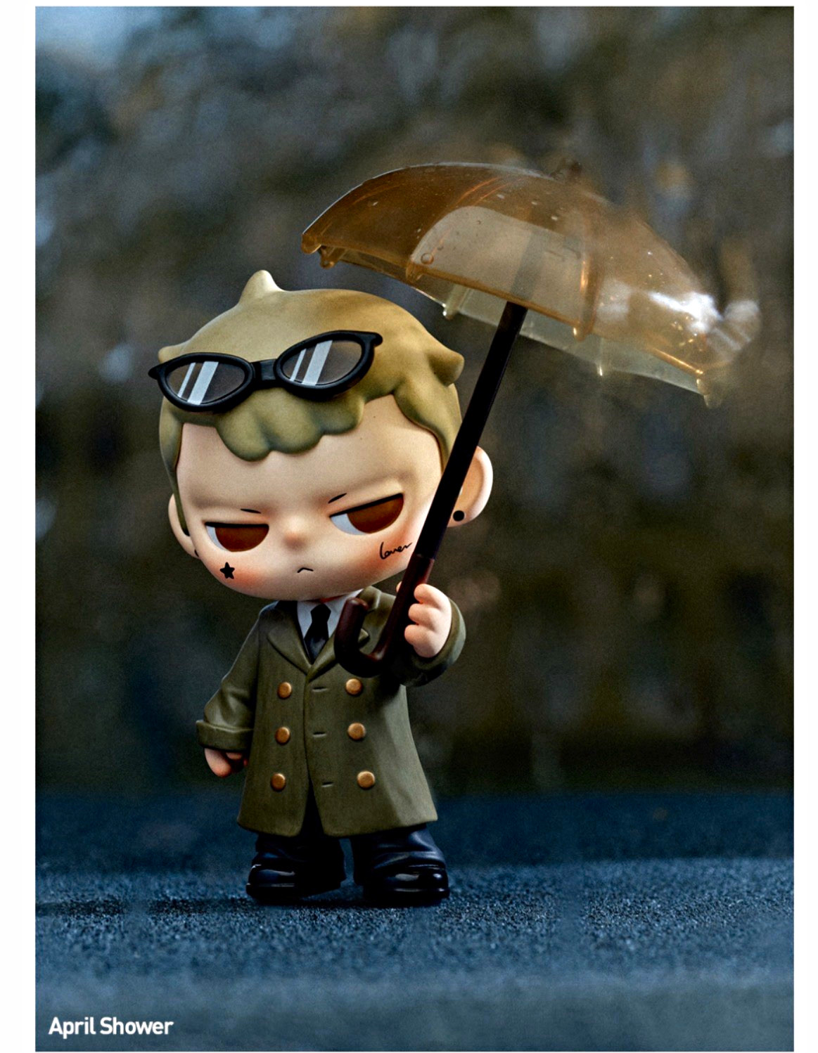 Free Shipping Pop Mart Kubo Love Still Series  - April Shower