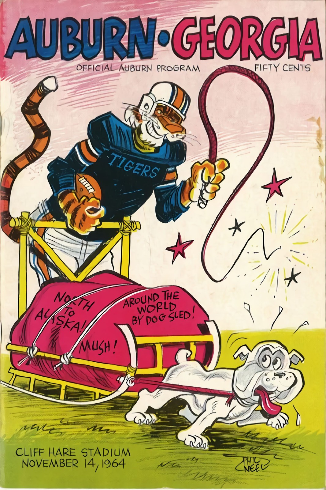 Auburn vs. Georgia (1964) Official Program Poster π¨ - 24x36β Retro Decor π
Auburn vs. Georgia (1964) Official Program Poster π¨ - 24x36β Retro Decor π