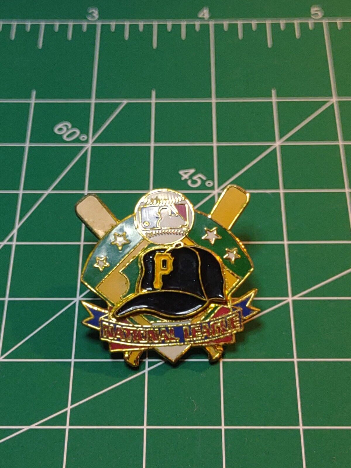 Pittsburgh Pirates MLB Baseball Team Logo Peter David Lapel Pin
