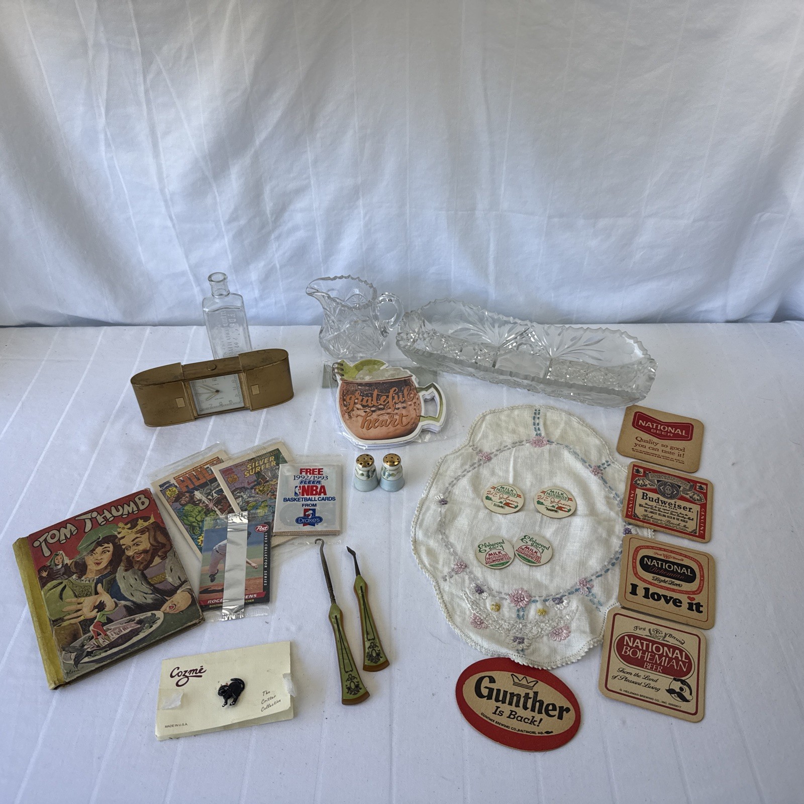 Grandma & Grandpa's Junk Drawer Lot of Vintage Collectibles, Ephemera, & MORE Grandma & Grandpa's Junk Drawer Lot of Vintage Collectibles, Ephemera, & MORE