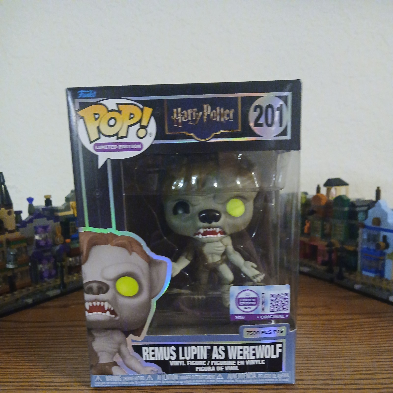 Funko Pop Remus Lupin as Werewolf, limited edition Elite #201, 7500 pieces Funko Pop Remus Lupin as Werewolf, limited edition Elite #201, 7500 pieces