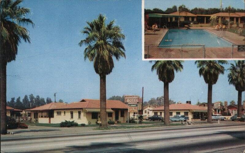 Riverside, California CA La Casa Contenta Motel East 8th Street Original Vintage Riverside, California CA La Casa Contenta Motel East 8th Street Original Vintage