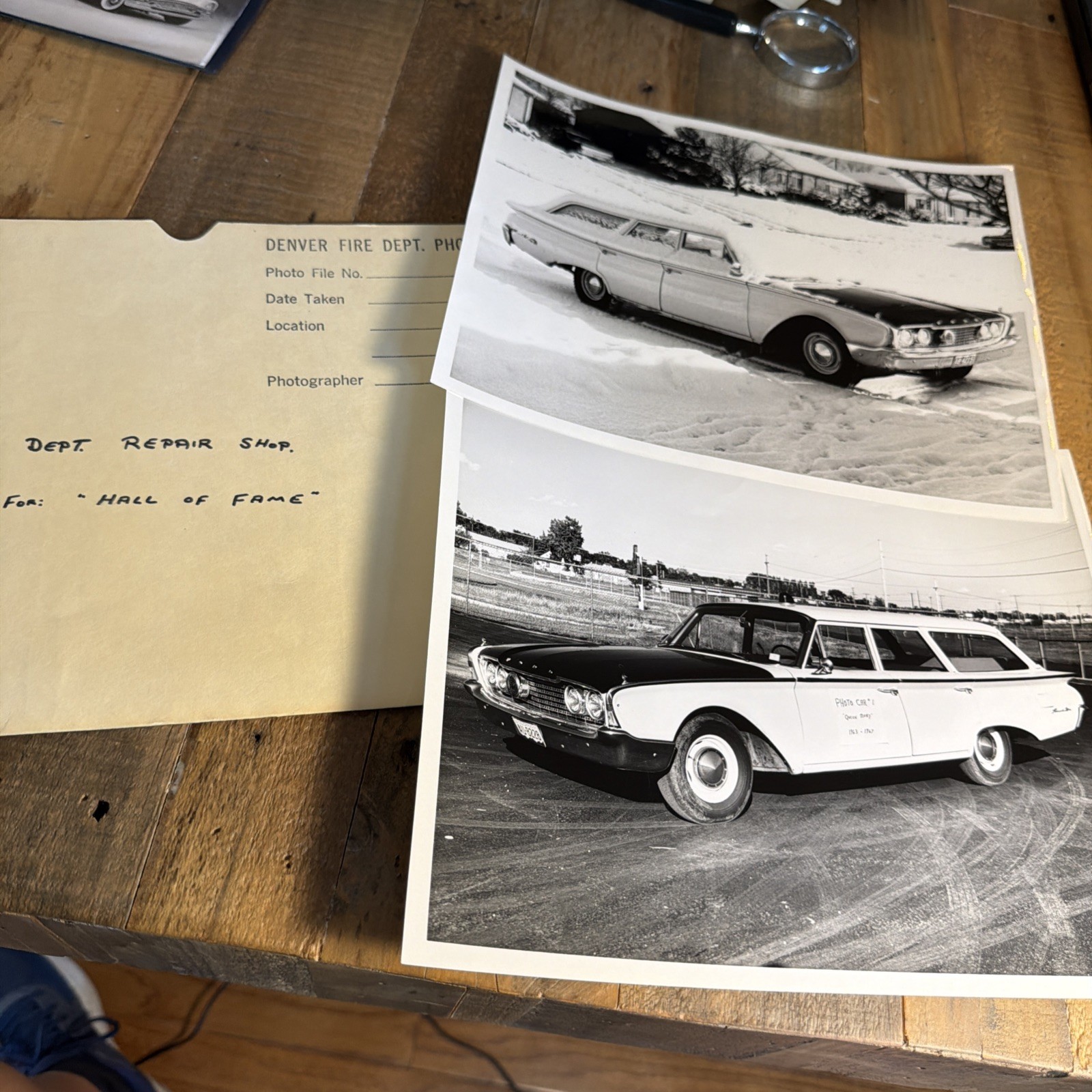 Vintage Denver Fire Dept Photos Archive 1960 Ford Wagon Queen Mary Photo Car Vintage Denver Fire Dept Photos Archive 1960 Ford Wagon Queen Mary Photo Car