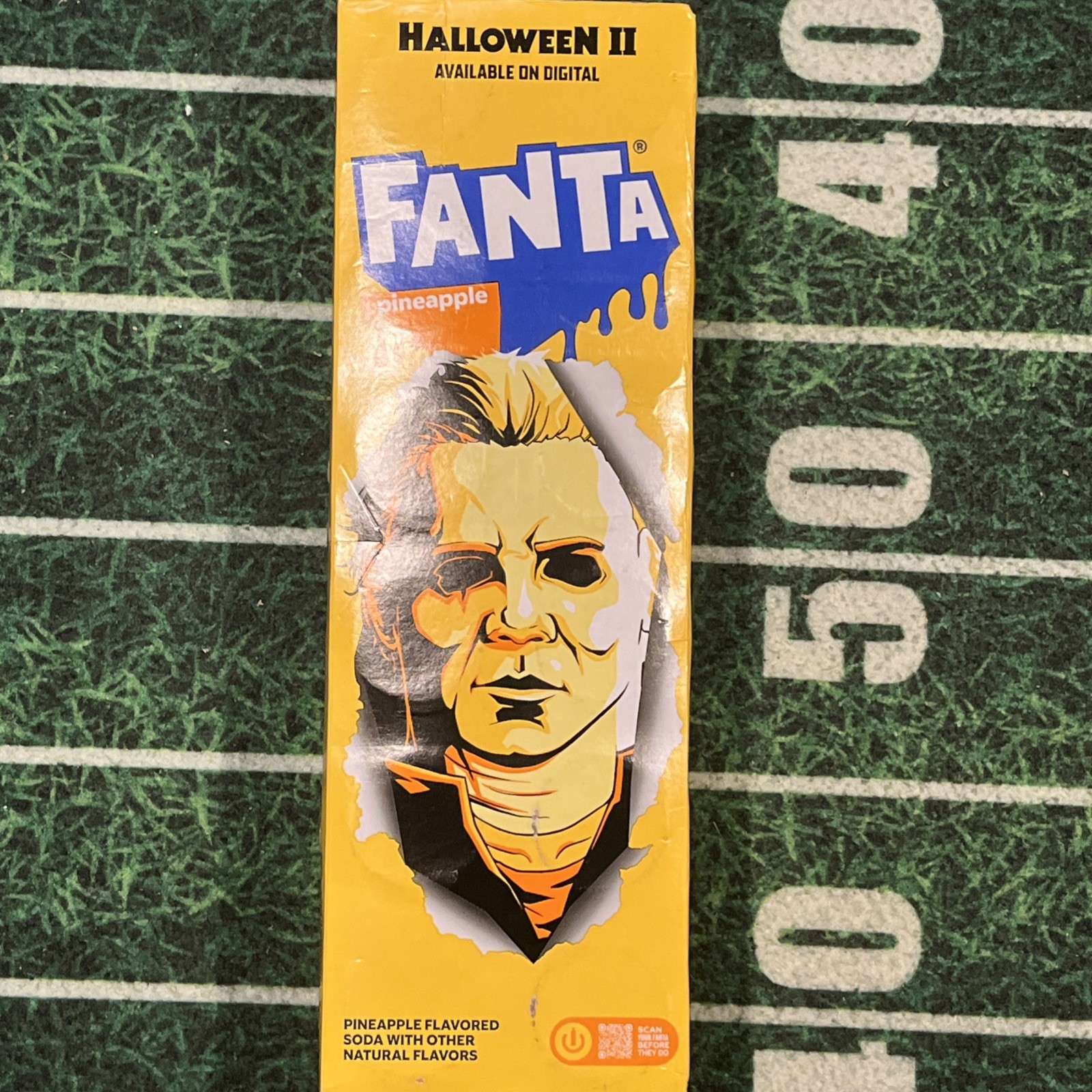 NEW 2025 Fanta Pineapple Halloween II  Michael Myers  LIMITED EDITION 12 PACK