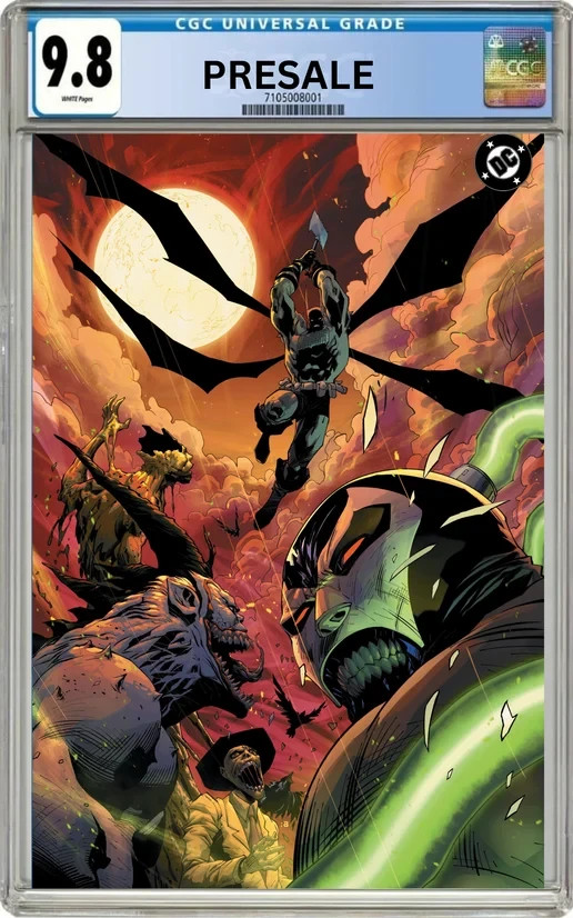 PRESALE 10/28/26 CGC 9.8 Absolute Batman 25 Exclusive Full Art variant Benjamin
