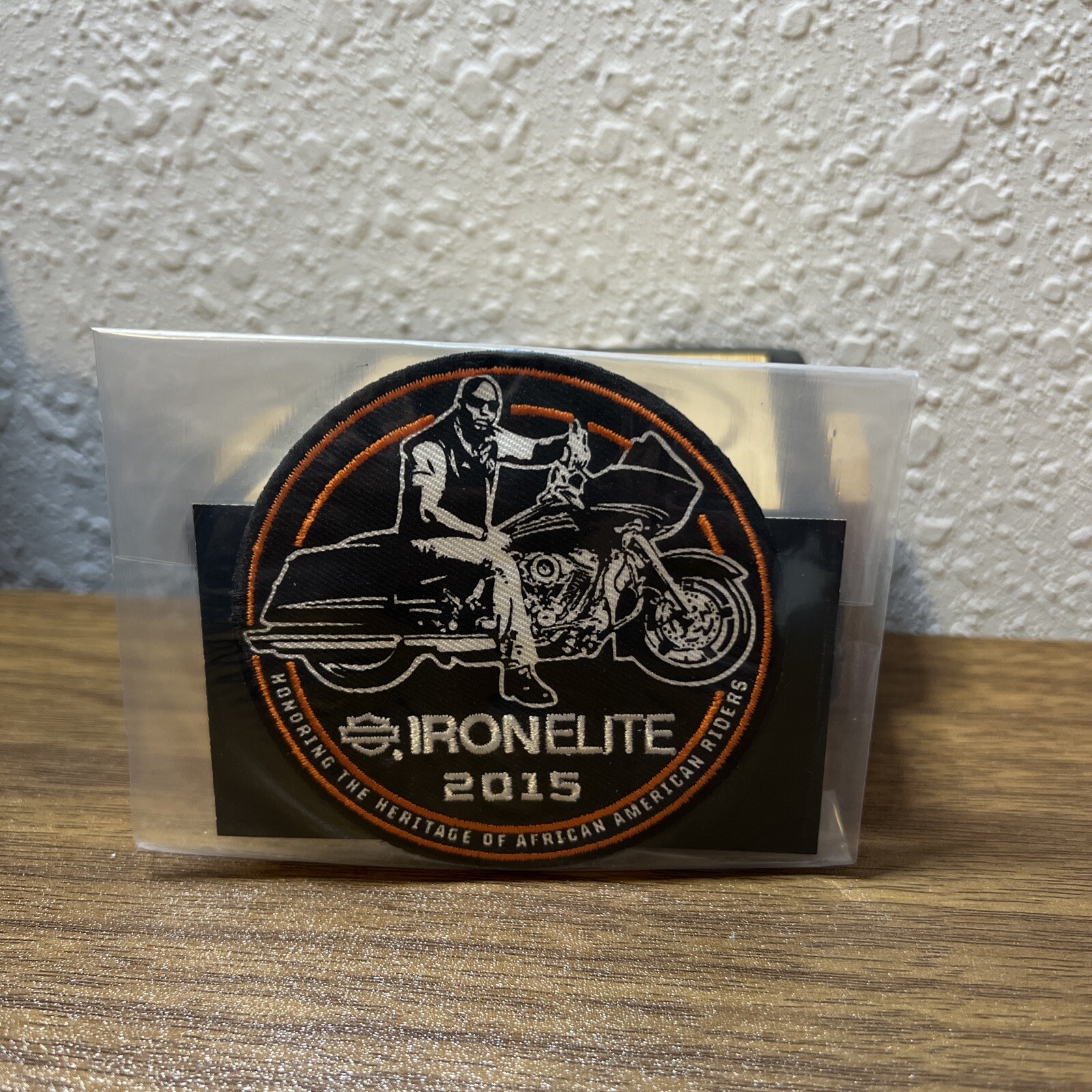 Harley-Davidson African American Riders IRON ELITE 2015 Embroidered Biker Patch