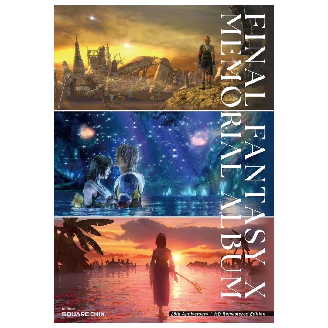 NEW Final Fantasy X 25th Anniversary Memorial Album Art BOOK NEW Final Fantasy X 25th Anniversary Memorial Album Art BOOK