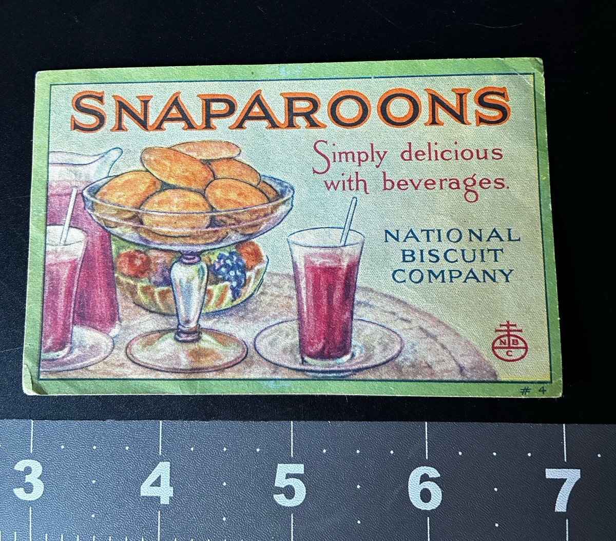 Vintage Nabisco Snaparoons Advertising Card National Biscuit Co Uneeda Ephemera Vintage Nabisco Snaparoons Advertising Card National Biscuit Co Uneeda Ephemera