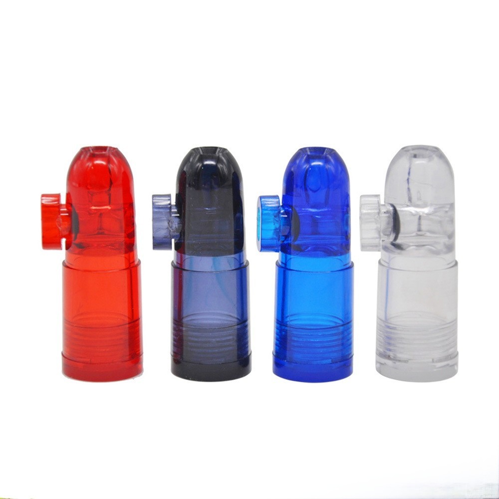 4PCS Portable Acrylic Empty Bottle for Snuff Spice Storage Containerm 49mm 4PCS Portable Acrylic Empty Bottle for Snuff Spice Storage Containerm 49mm