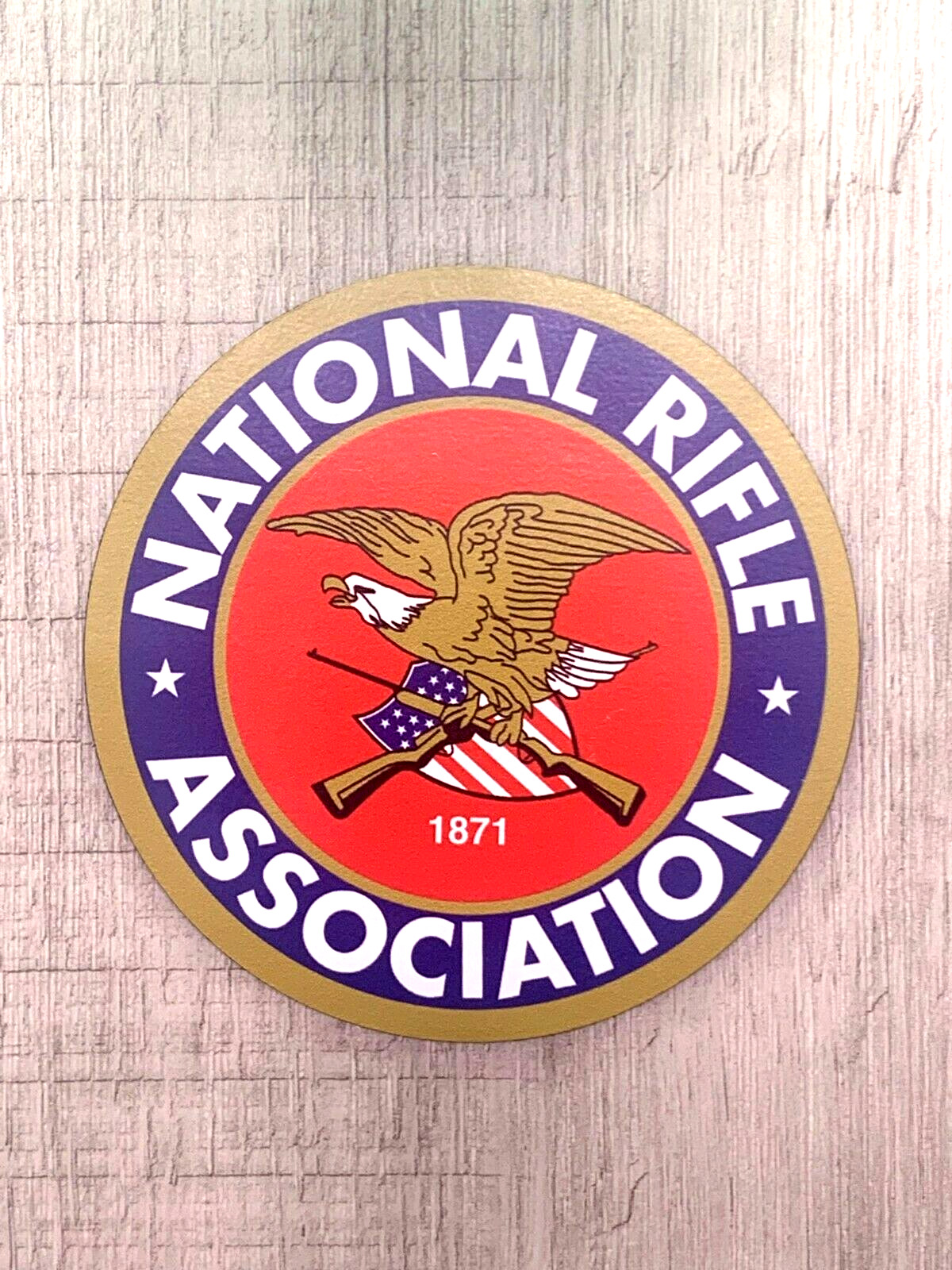 2022 - National Rifle Association~MAGNET  Logo Fridge Refrigerator NRA 