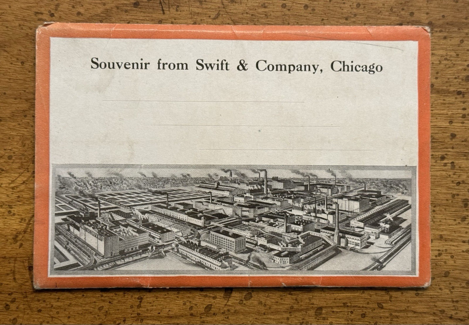 EARLY 1910s Swift & Company Chicago Illinois Souvenir Booklet Union Stock Yards EARLY 1910s Swift & Company Chicago Illinois Souvenir Booklet Union Stock Yards