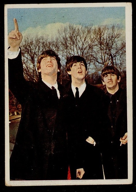 1964 Topps - John Lennon, The Beatles Color 1st Edition #12 PSA 5 1964 Topps - John Lennon, The Beatles Color 1st Edition #12 PSA 5