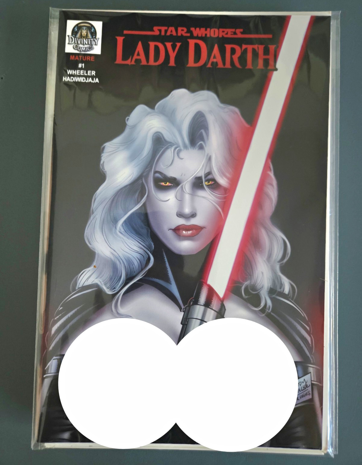 Divinity Comics Star Whores: Lady Darth #1 Wheeler Full Naughty Mature