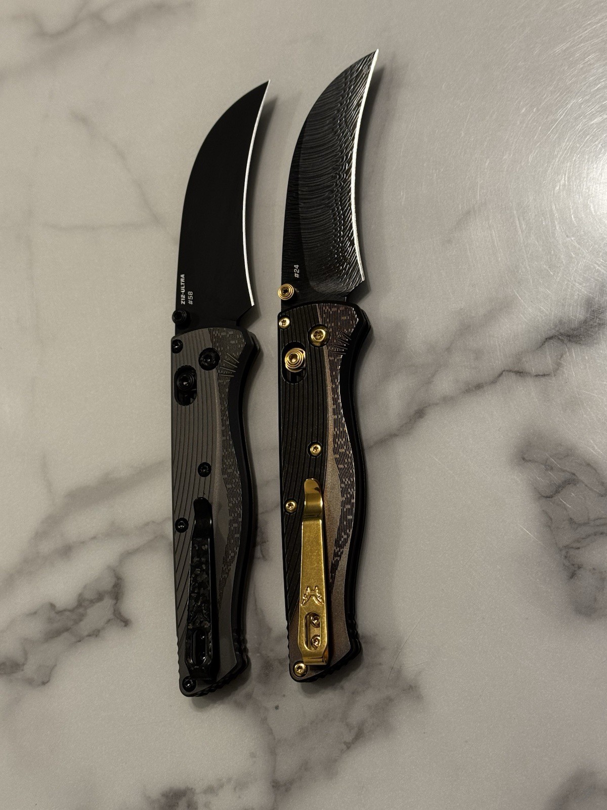 Benchmade Kitsari Limited Edition Pair SPD 213-001 And 213-002