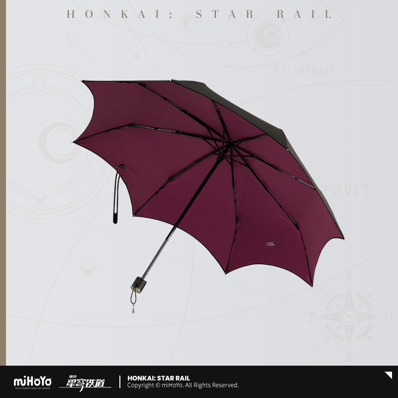 Official miHoYo Honkai: Star Rail Kafka Umbrella Folding Umbrella Original Gift Official miHoYo Honkai: Star Rail Kafka Umbrella Folding Umbrella Original Gift