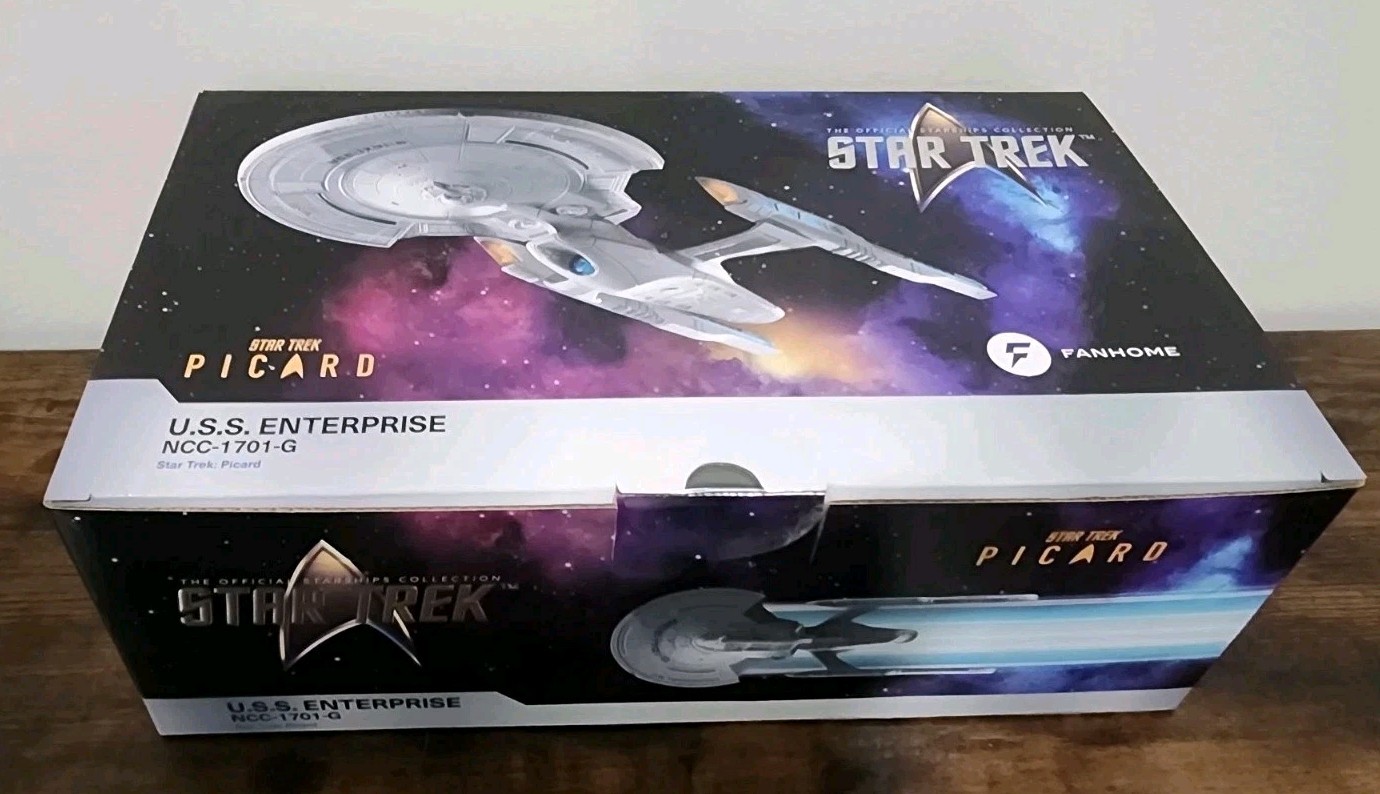 Star Trek Picard USS Enterprise NCC-1701-G-XL - Ship, Stand & Mag - FANHOME Star Trek Picard USS Enterprise NCC-1701-G-XL - Ship, Stand & Mag - FANHOME