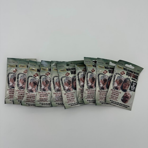 π§ The Walking Dead Season 3 Dog Tags Package NIP Lot Of 10 π§ π§ The Walking Dead Season 3 Dog Tags Package NIP Lot Of 10 π§