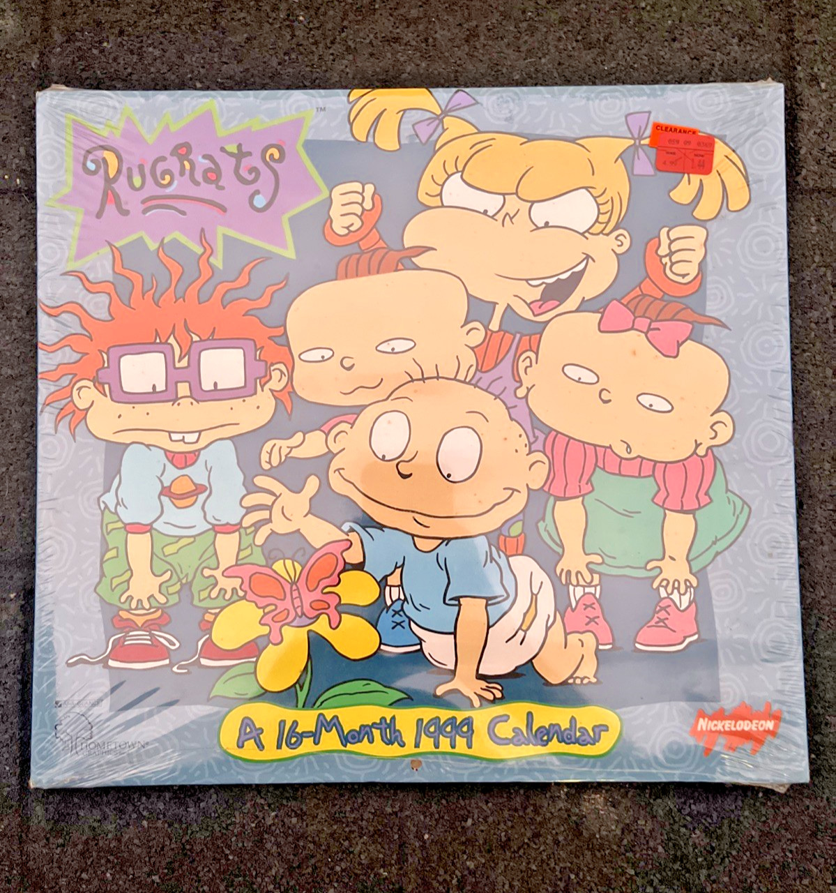 Nickelodeon Rugrats Vintage 1999 RARE CALENDAR SEALED Nickelodeon Rugrats Vintage 1999 RARE CALENDAR SEALED