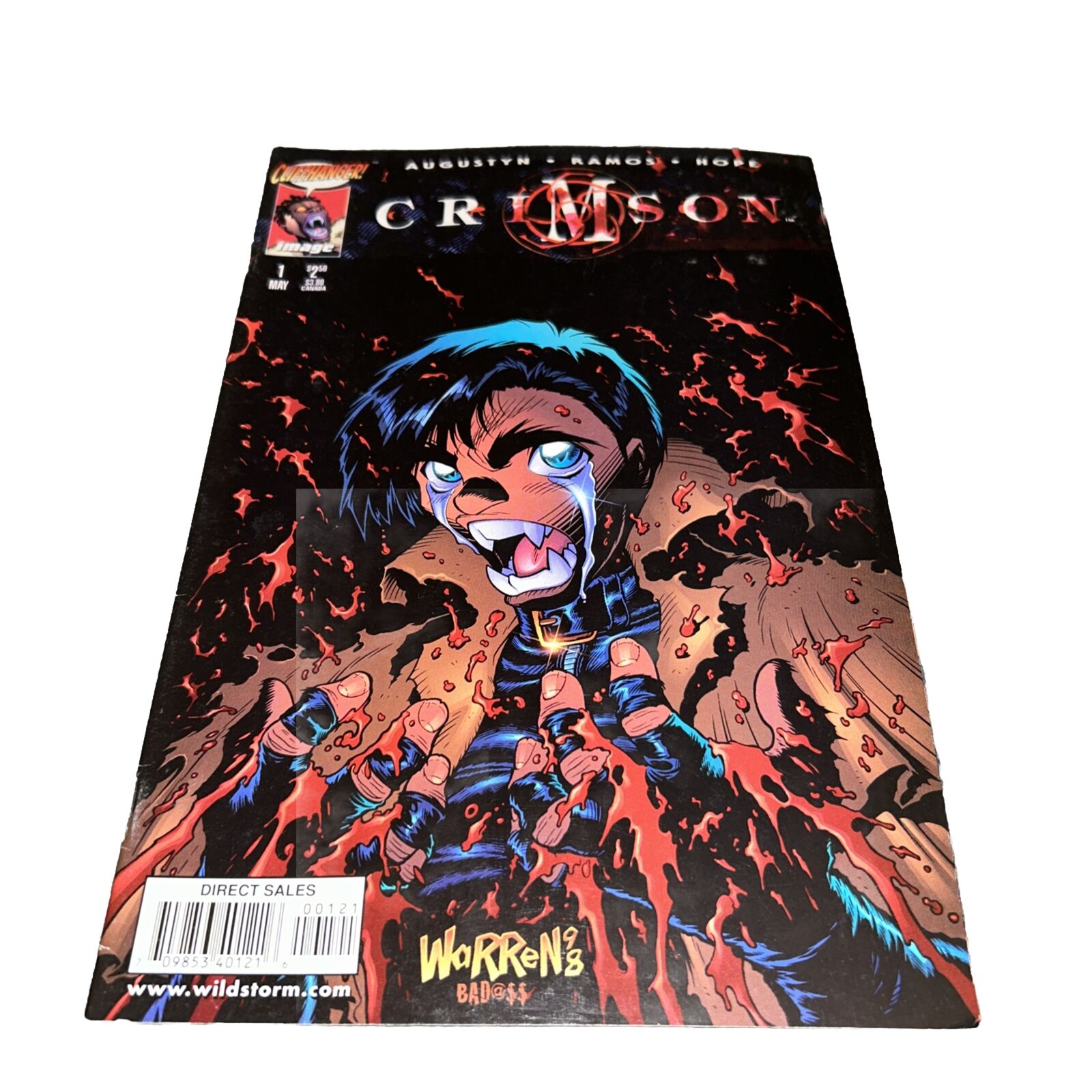 Crimson #1 (1998 Cliffhanger Image Comics) Humberto Ramos Comic Book