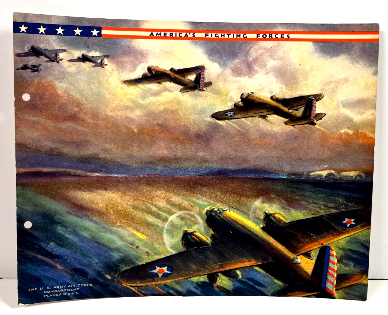 1942 Dixie Cup Americas Fighting Forces: US Army B-26 Bombers🔥