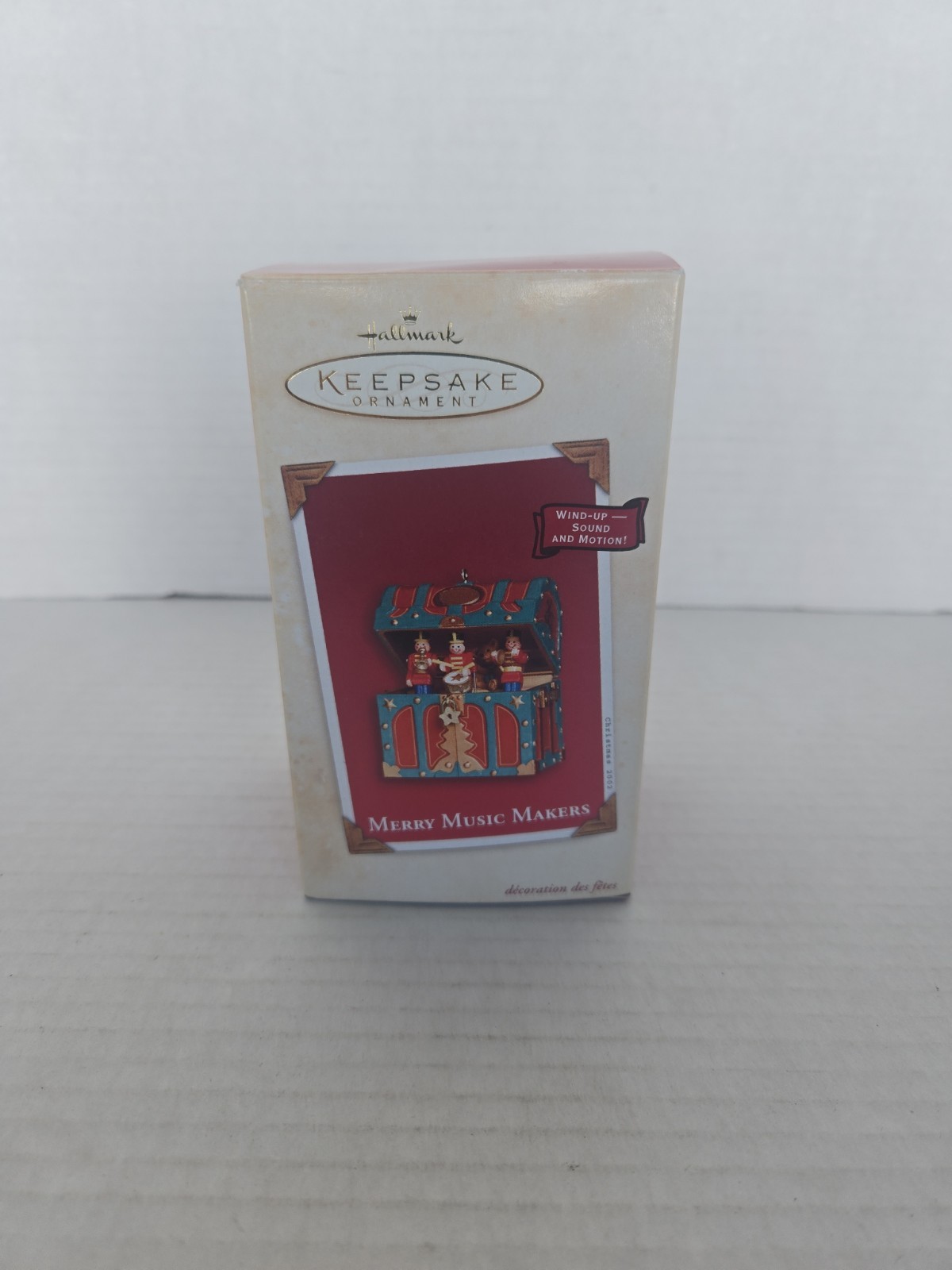 Vintage Hallmark Ornament: 2002 Merry Music Makers Wind-Up Vintage Hallmark Ornament: 2002 Merry Music Makers Wind-Up