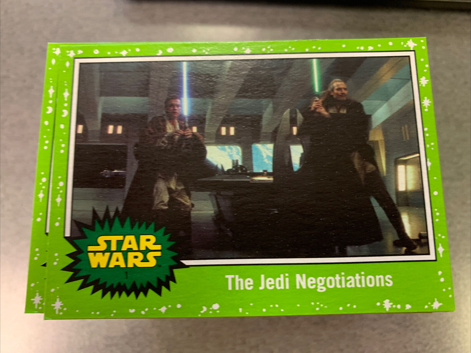 2019 Topps Star Wars Journey To The Rise Of Skywalker 110 Card Green Base Set