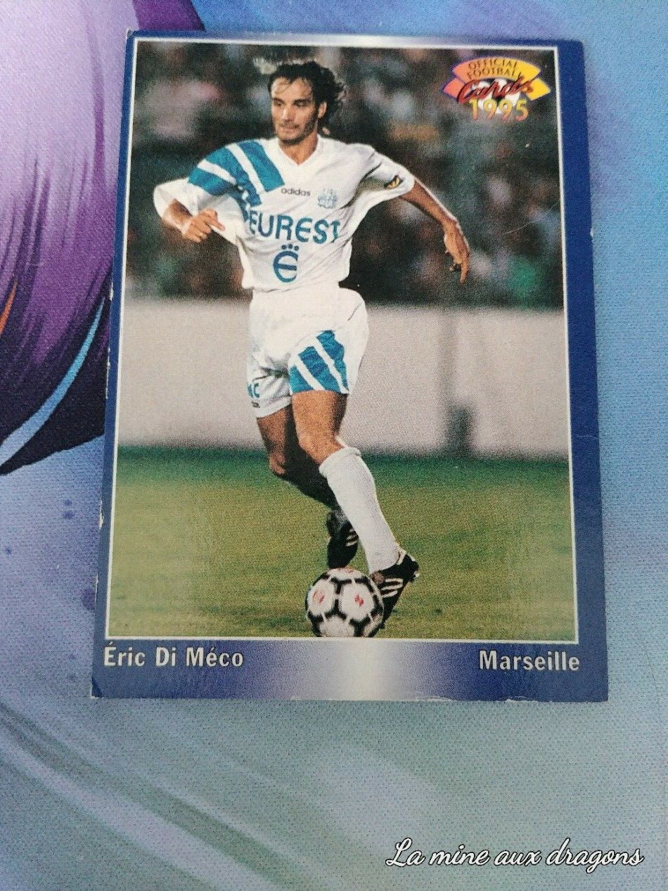 Di Meco Official football card panini 1995 rare Marseille OM 94 unfp Di Meco Official football card panini 1995 rare Marseille OM 94 unfp