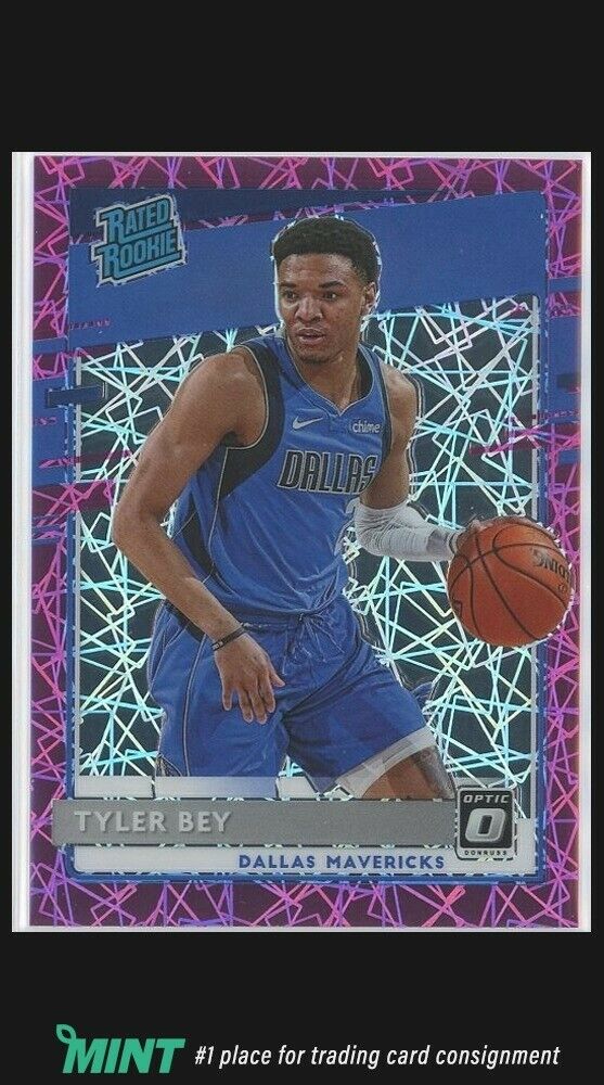 2020-21 Donruss Optic Tyler Bey RATED ROOKIE PINK VELOCITY PRIZM SSP # /79 RC