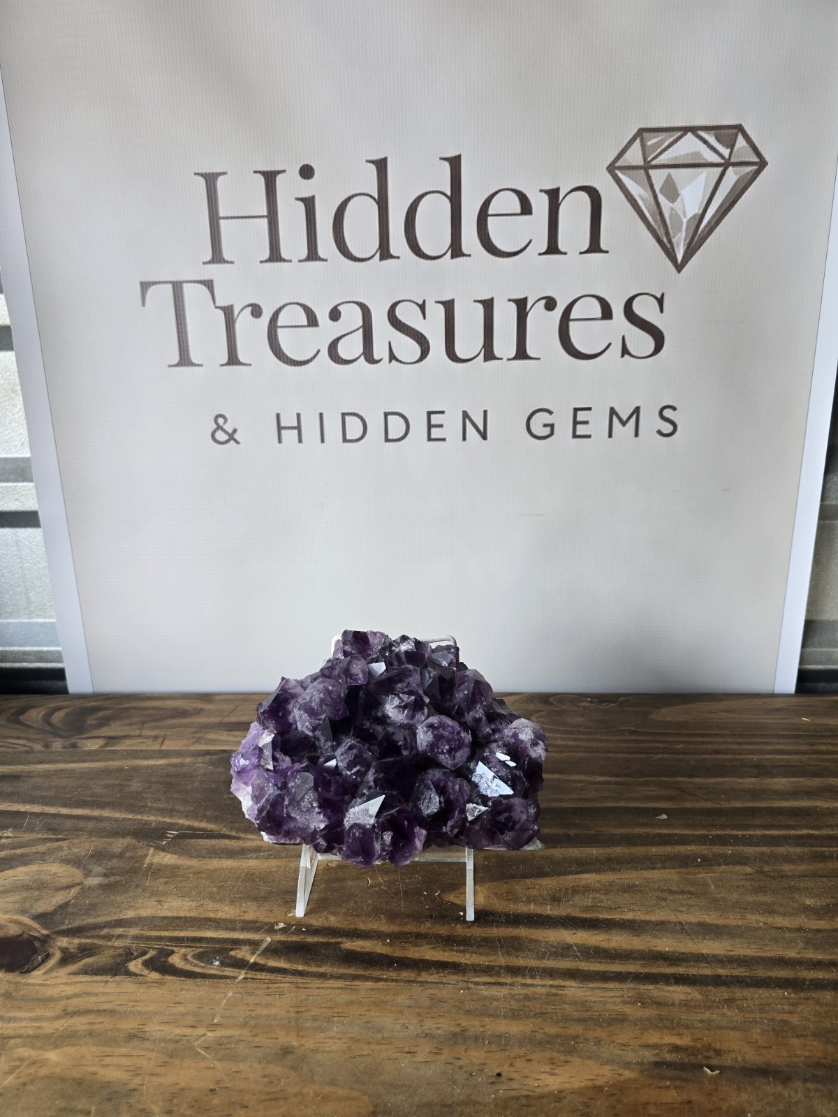Amethyst Big Bright Purple Quartz Crystal Rock - 5.3 Pounds