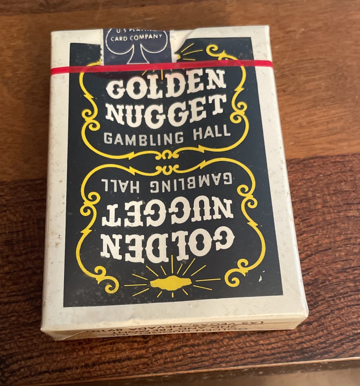 1960s Sealed Golden Nugget Gambling Hall Deck Of Playing Cards Las Vegas Casino 1960s Sealed Golden Nugget Gambling Hall Deck Of Playing Cards Las Vegas Casino