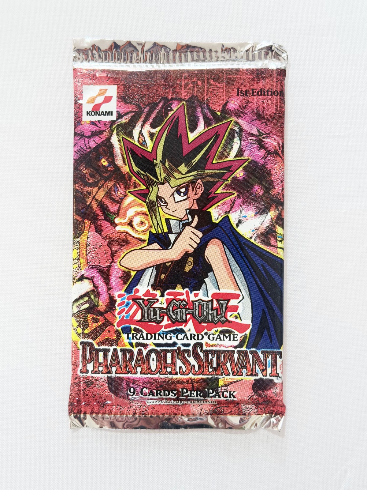 Yu-Gi-Oh Pharaoh's Servant 1st Edition Sealed Booster Pack