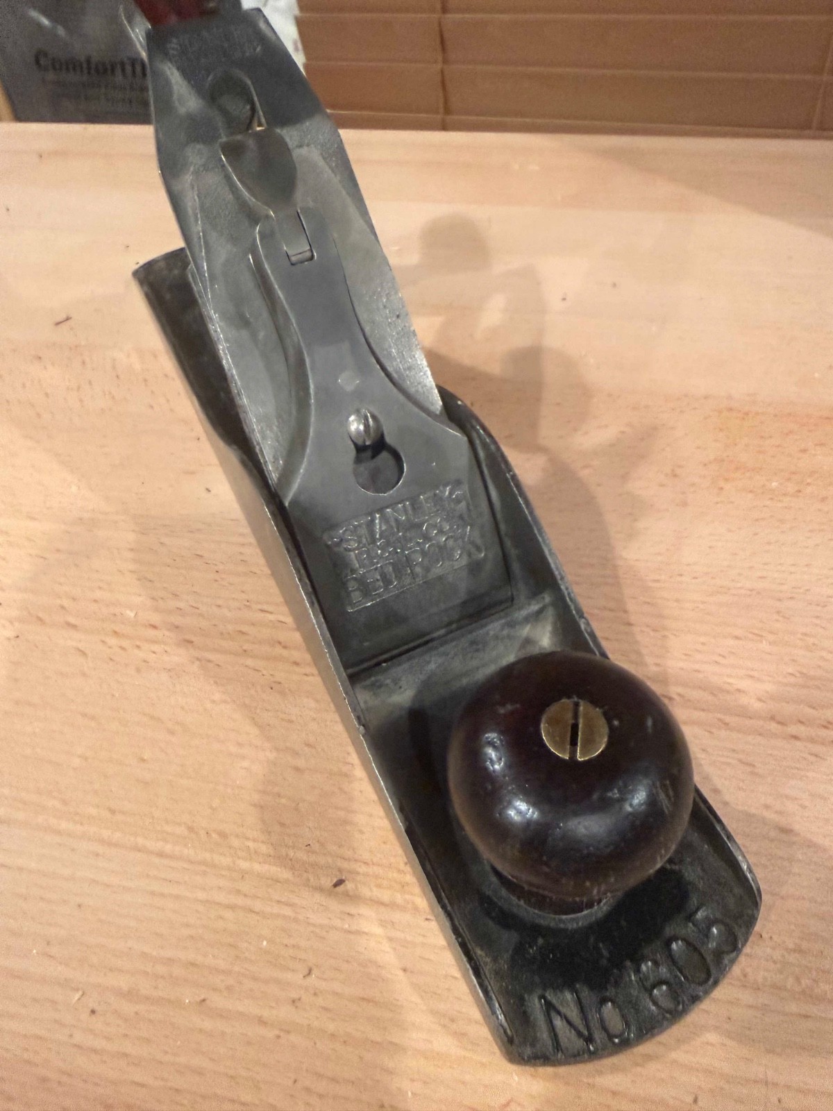 Vintage Stanley Bed Rock No. 605C Jack Plane (Pat. 1895) Vintage Stanley Bed Rock No. 605C Jack Plane (Pat. 1895)
