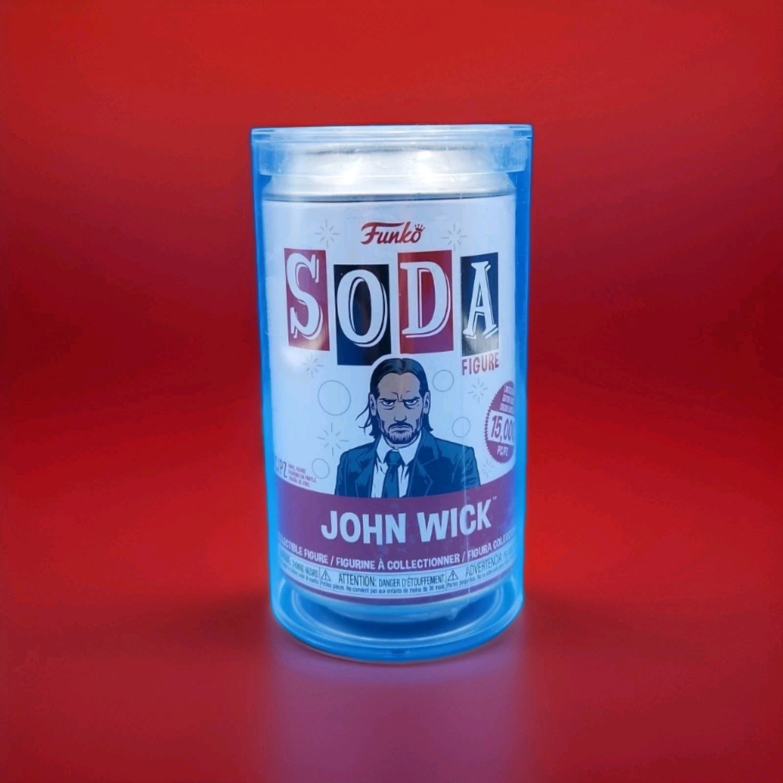 (New) Funko Soda John Wick Limited Edition 15,000 PC Vinyl Figure w/Hard Stack (New) Funko Soda John Wick Limited Edition 15,000 PC Vinyl Figure w/Hard Stack