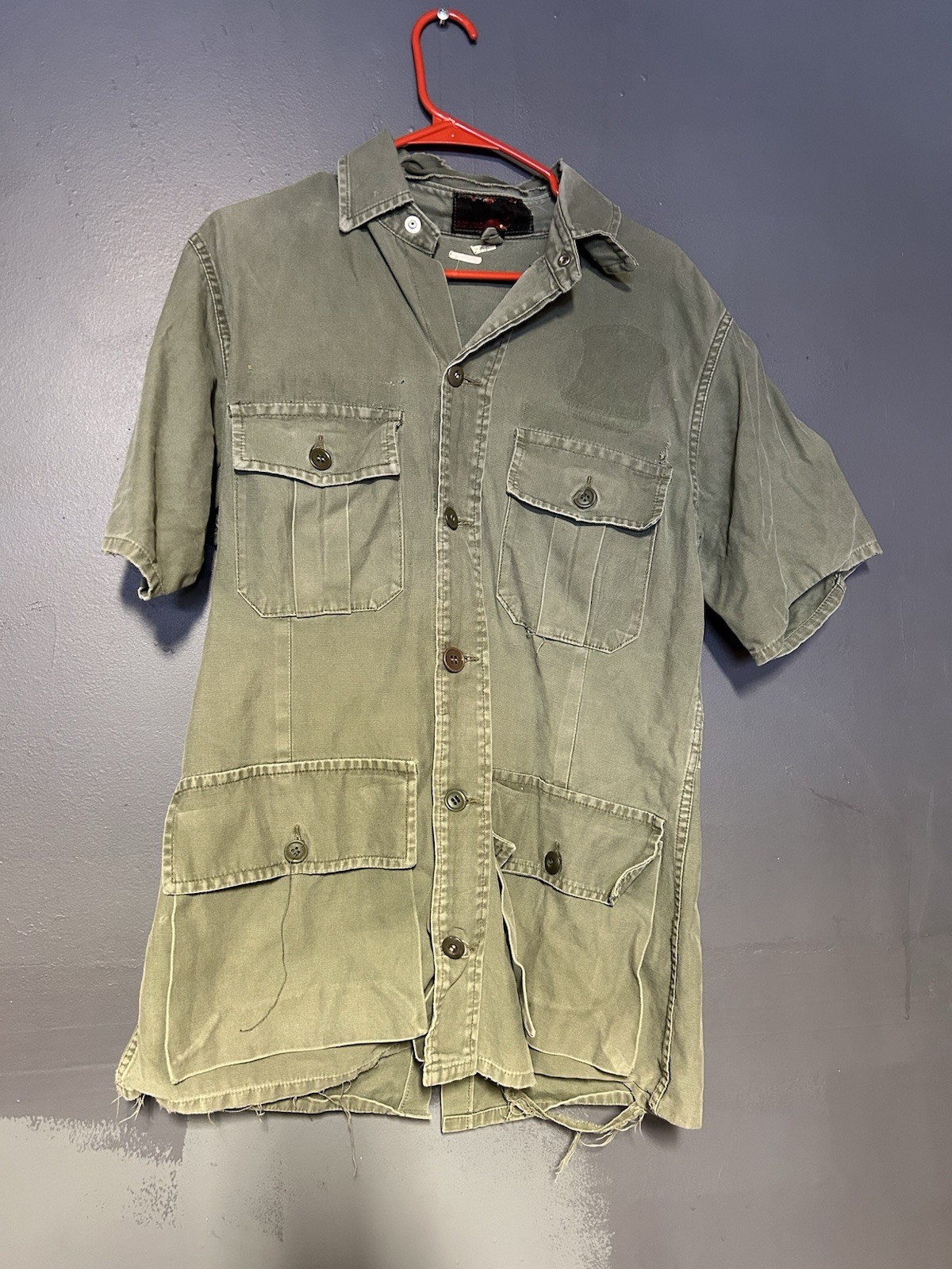 True Vintage Military Jungle Shirt Size 40 Medium True Vintage Military Jungle Shirt Size 40 Medium