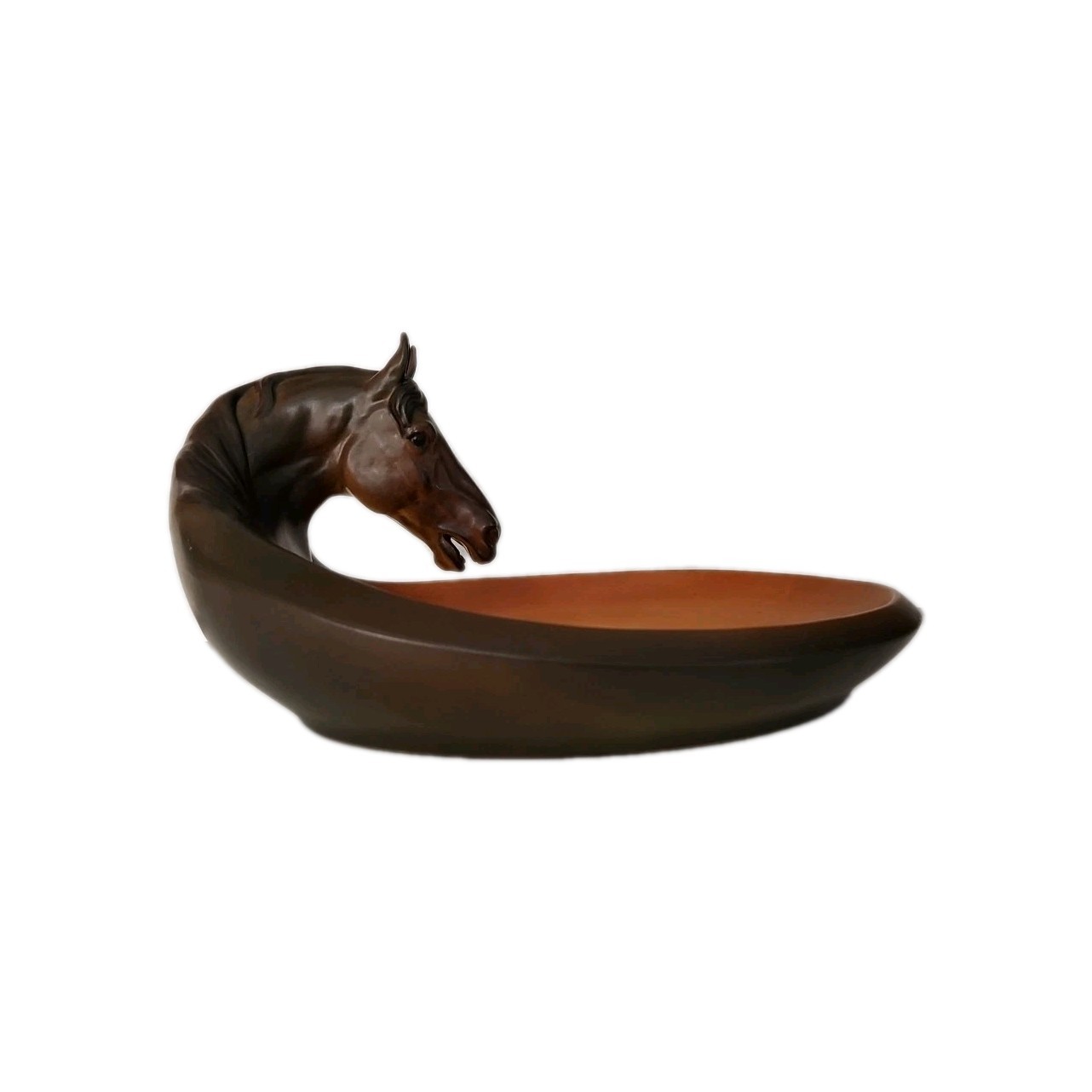 P. Ipsens Enke: Kgl. HOF Terracottafabrik Horse Plate P. Ipsens Enke: Kgl. HOF Terracottafabrik Horse Plate
