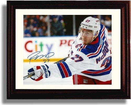 16x20 Framed Ryan McDonagh Autograph Promo Print - New York Rangers