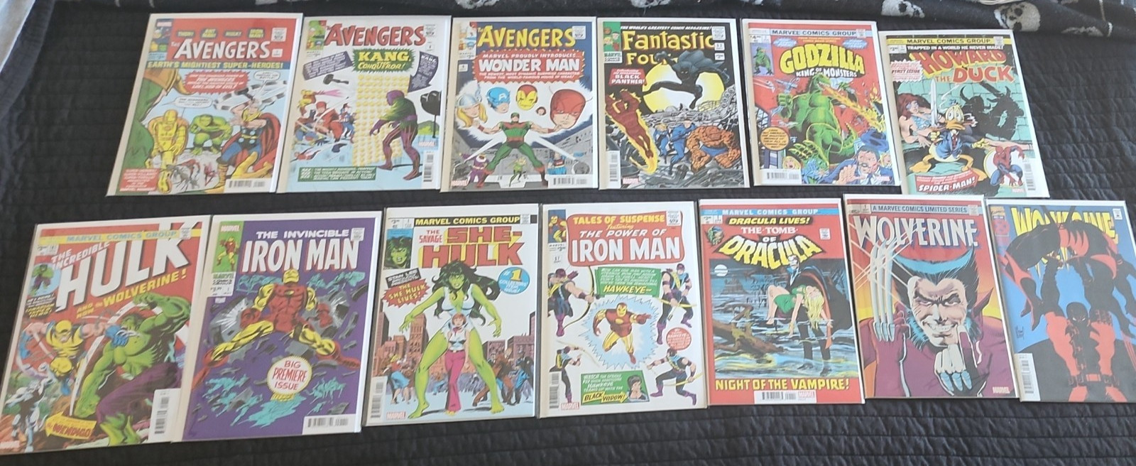 Marvel Facsimile Lot of 13: Avengers FF Hulk Iron Man Wolverine New NM/NM+