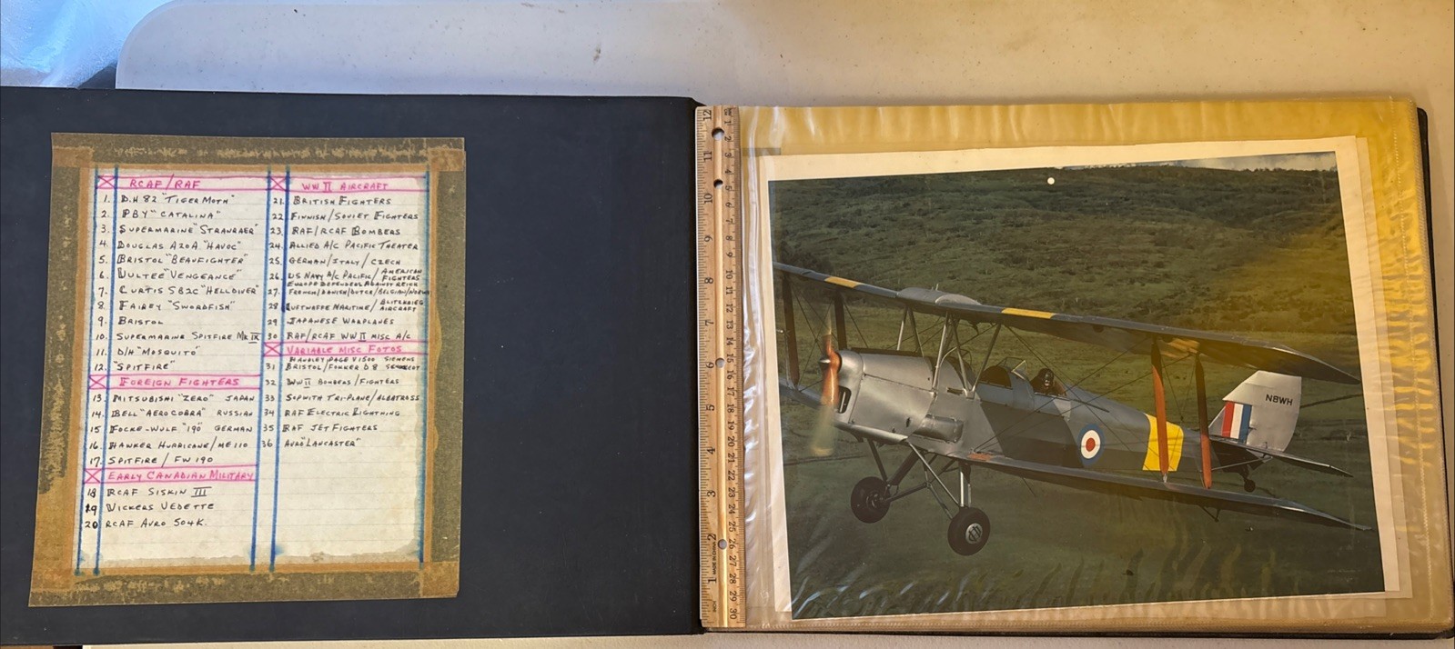 Scrapbook 30+ Vintage Prints: RCAF RAF Early Canadian WWII Aviation R.W Bradford Scrapbook 30+ Vintage Prints: RCAF RAF Early Canadian WWII Aviation R.W Bradford