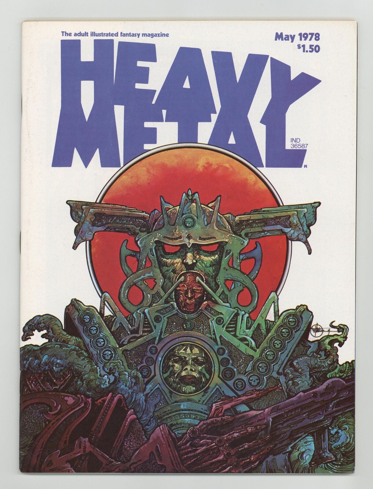 Heavy Metal Magazine Vol. 2 #1 FN 6.0 1978