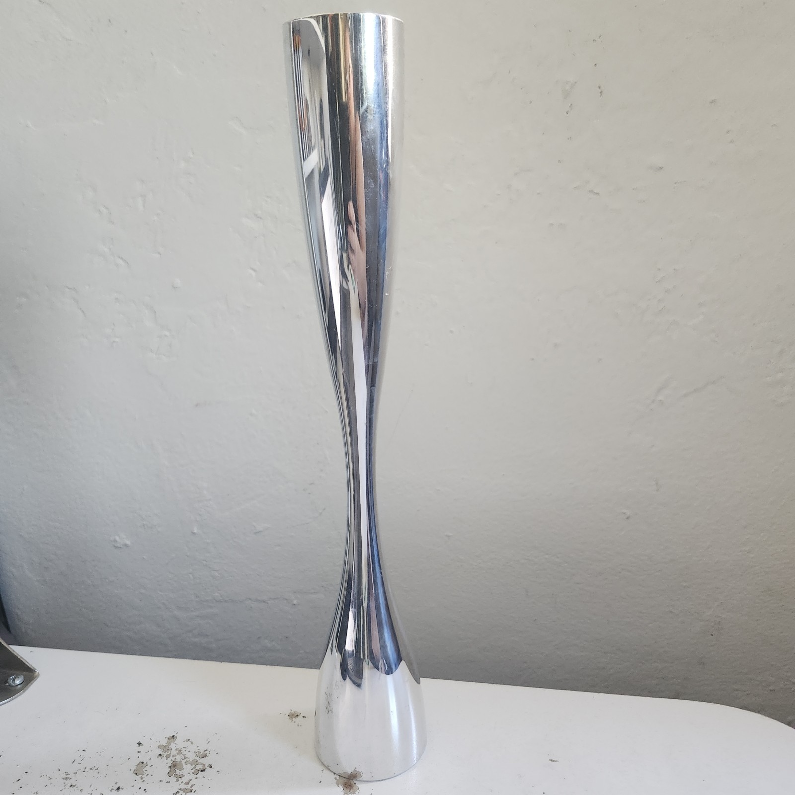 Vintage Nambé Tapered Candle Stick Metal Alloy PreOwned Vintage Nambé Tapered Candle Stick Metal Alloy PreOwned