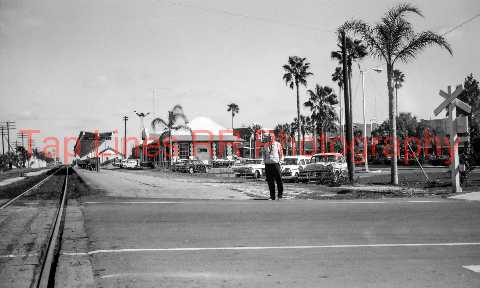 Atlantic Coast Line  Depot at Haines City FL NEW 8x10 PHOTO