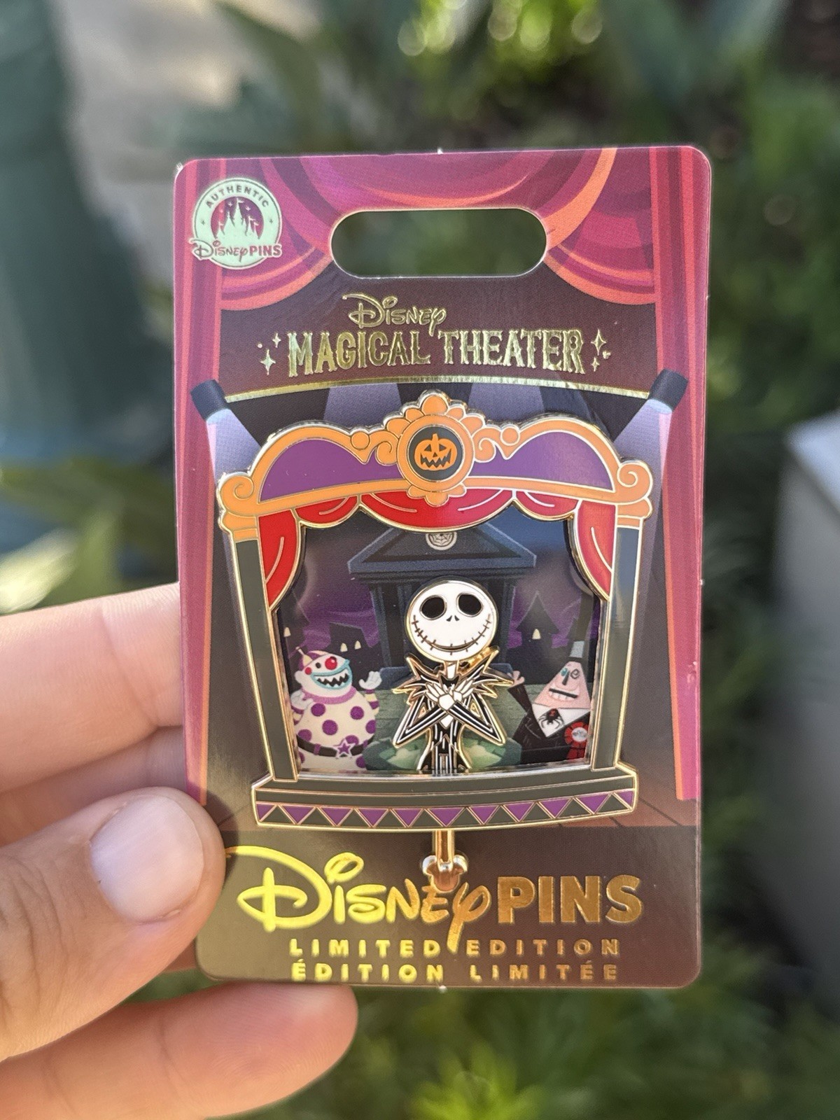 Disney Parks 2026 Nightmare Before Christmas Magical Theater Disney Pin LE 4500 Disney Parks 2026 Nightmare Before Christmas Magical Theater Disney Pin LE 4500