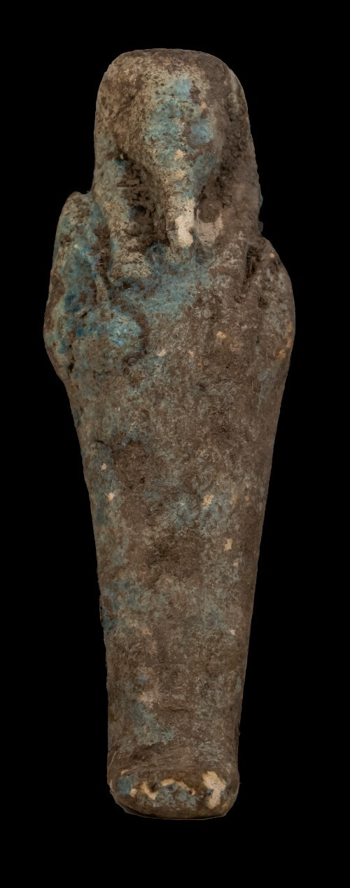 Ancient Egyptian Faience Ushabti Shabti Rare Funerary Artifact Figurine BC Ancient Egyptian Faience Ushabti Shabti Rare Funerary Artifact Figurine BC