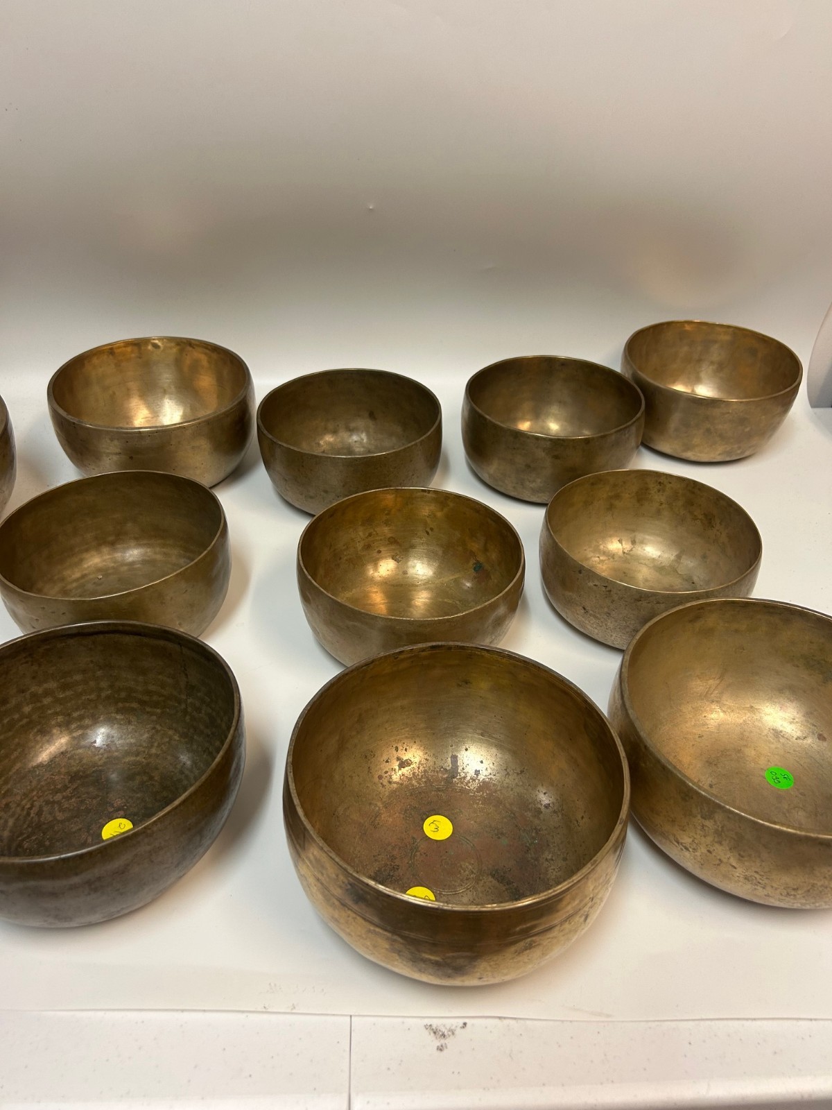 Custome Lot of old Antique Healing Yoga Singing Bowl (10 pieces)