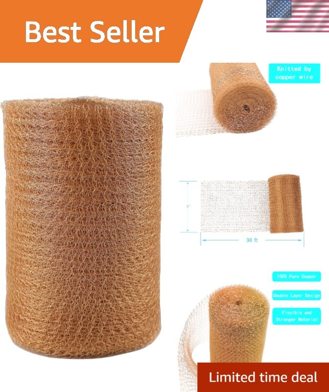Rustproof 100% Pure Copper Mesh - 5\